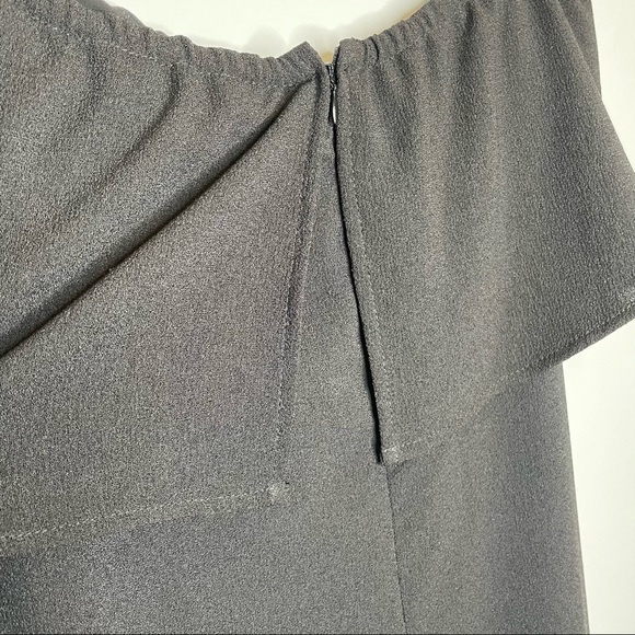 CHARLES HENRY Off the Shoulder Little Black Dress Small - Picture 5 of 11